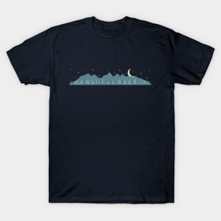 Evening Mountains T-Shirt